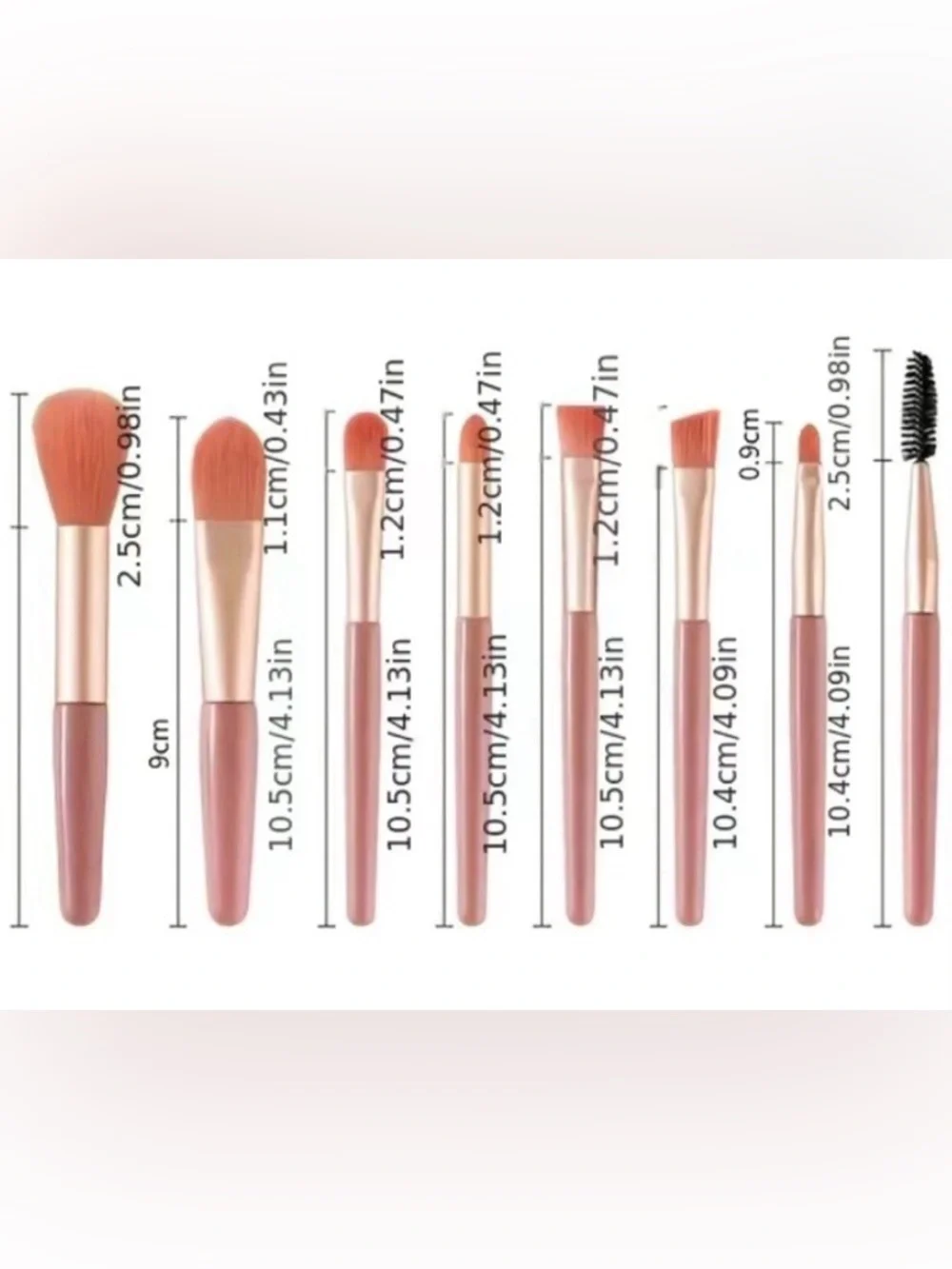 💙Makeup Brush & Case Set